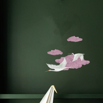 Candy Floss Clouds Easy Wall Decals