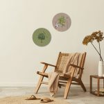 Birds of Feather Round Wall Art